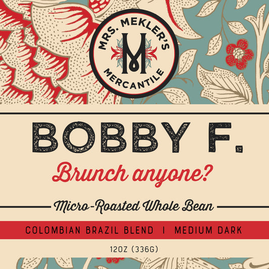 Bobby F. Medium & Dark Blend Coffee