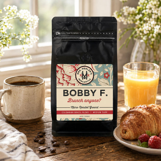 Bobby F. Colombian & Brazilian Blend Coffee — The Perfect Breakfast Cup