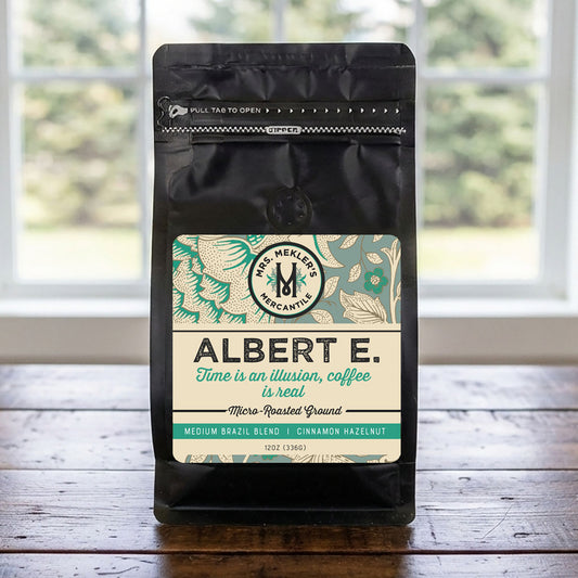Albert E. Cinnamon Hazelnut Coffee — Warm, Cozy & Brilliantly Smooth