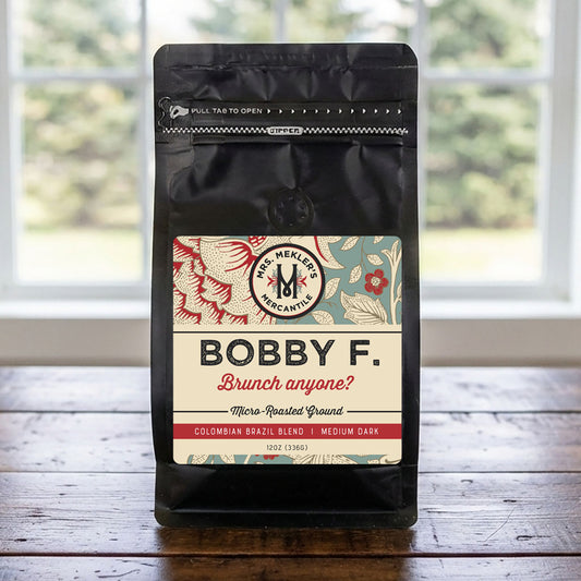 Bobby F. Colombian & Brazilian Blend Coffee — The Perfect Breakfast Cup