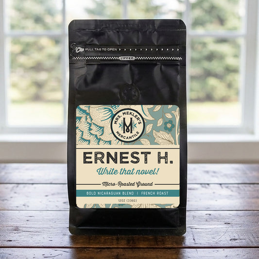 Ernest H. Nicaraguan Blend Coffee — Bold, Dark & Full of Adventure