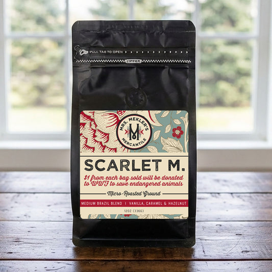 Scarlet M. Decaf Rainforest Crunch — Vanilla, Caramel & Hazelnut Blend
