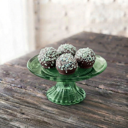 Mint Dark Chocolate Truffles