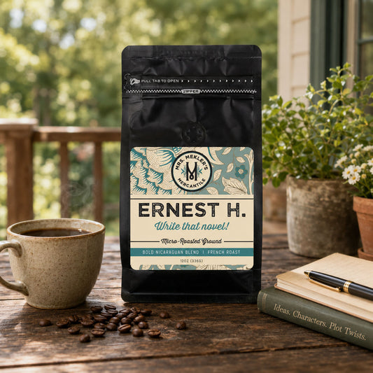 Ernest H. Nicaraguan Blend Coffee — Bold, Dark & Full of Adventure