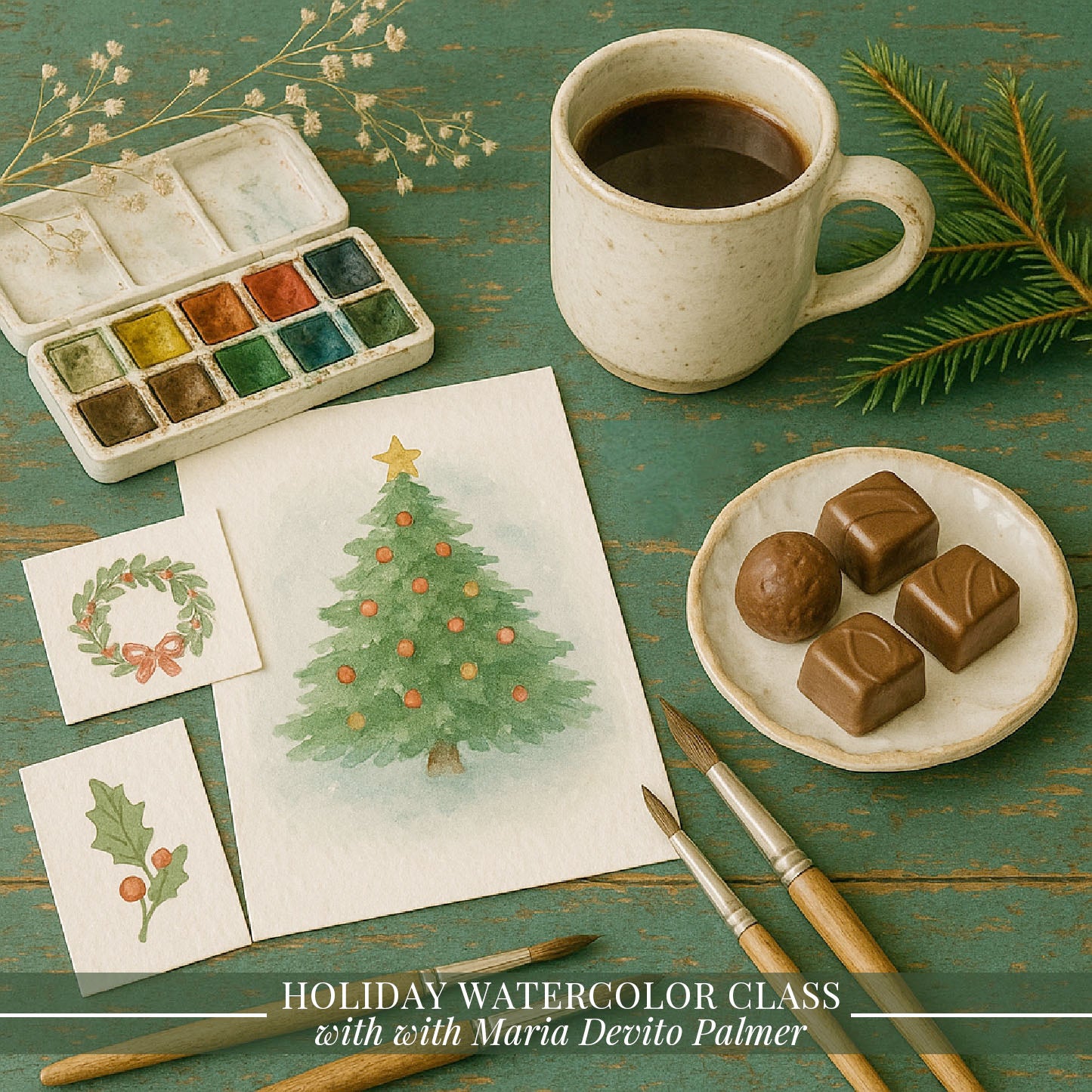 Watercolor Evening with Maria DeVito Palmer