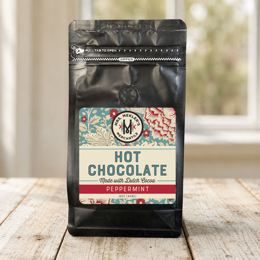 Peppermint Hot Chocolate — Rich Dutch Cocoa with a Cool Minty Twist