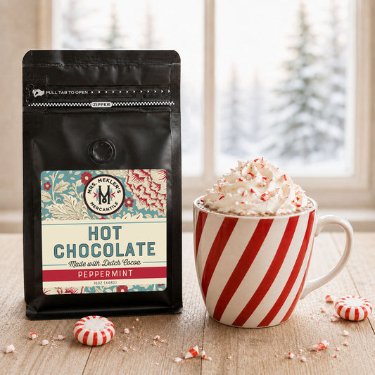 Peppermint Hot Chocolate — Rich Dutch Cocoa with a Cool Minty Twist