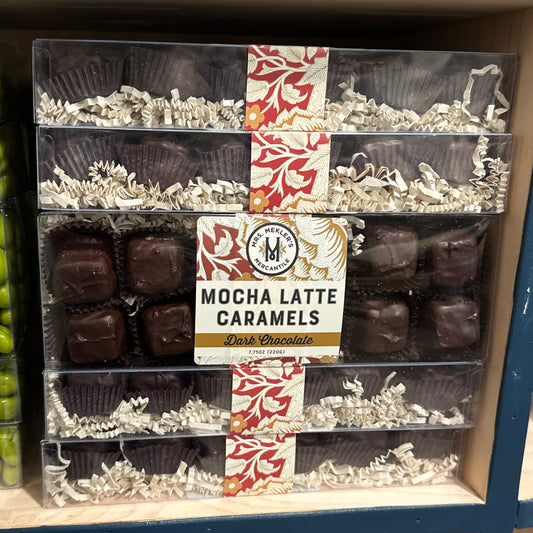 Dark Chocolate Mocha Latte Caramels
