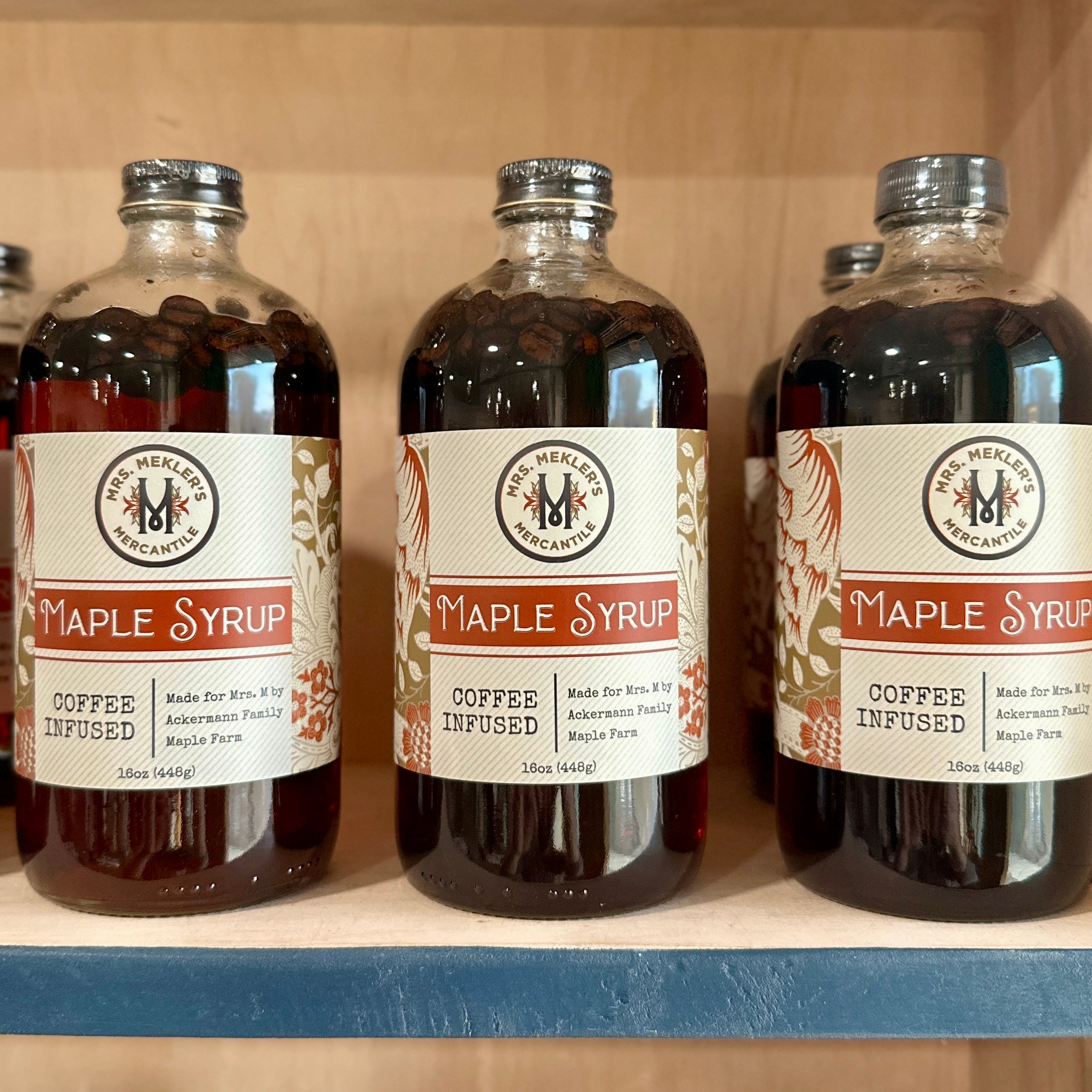 Coffee Infused Maple Syrup
