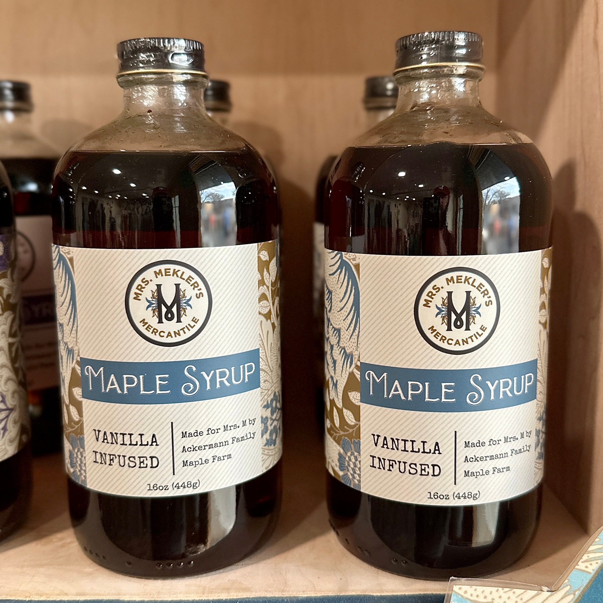Vanilla Infused Maple Syrup