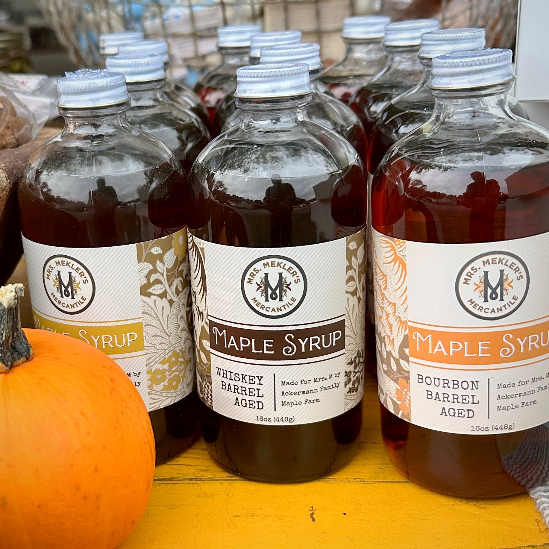 Whiskey Barrel Aged Maple Syrup
