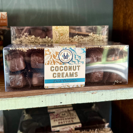 Dark Chocolate Coconut Creams
