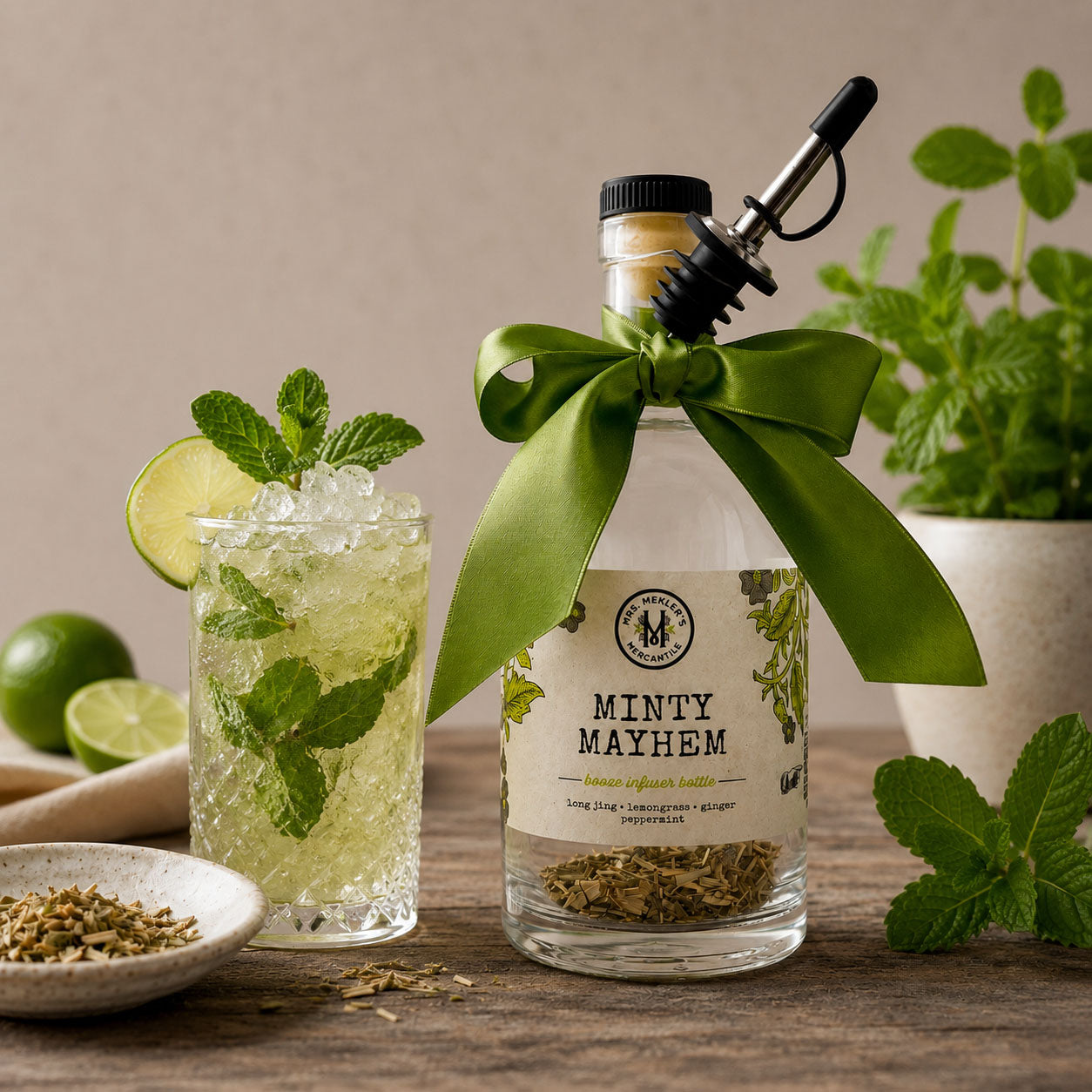 Minty Mayhem Spirit Infuser Bottle