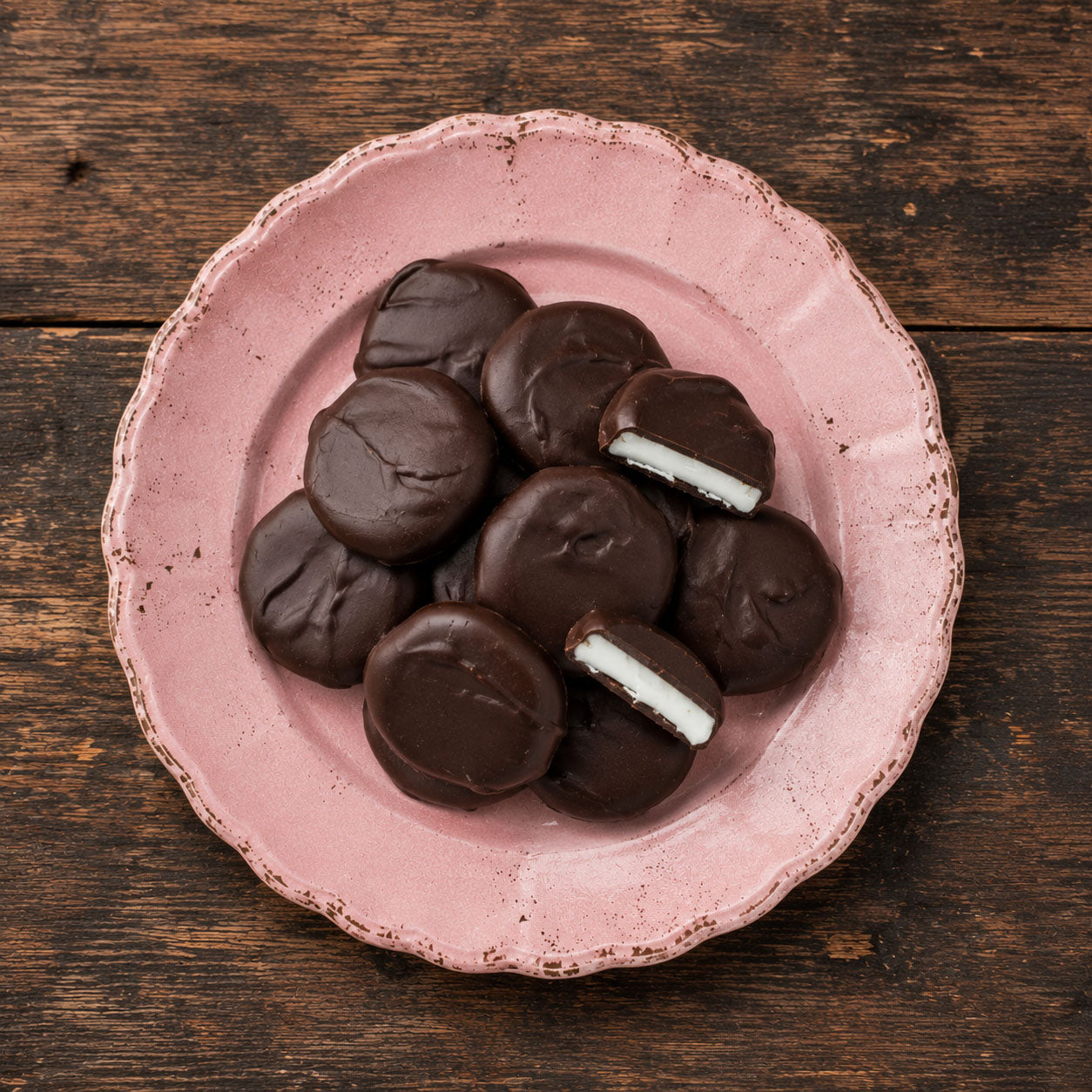 Dark Chocolate Peppermint Patties