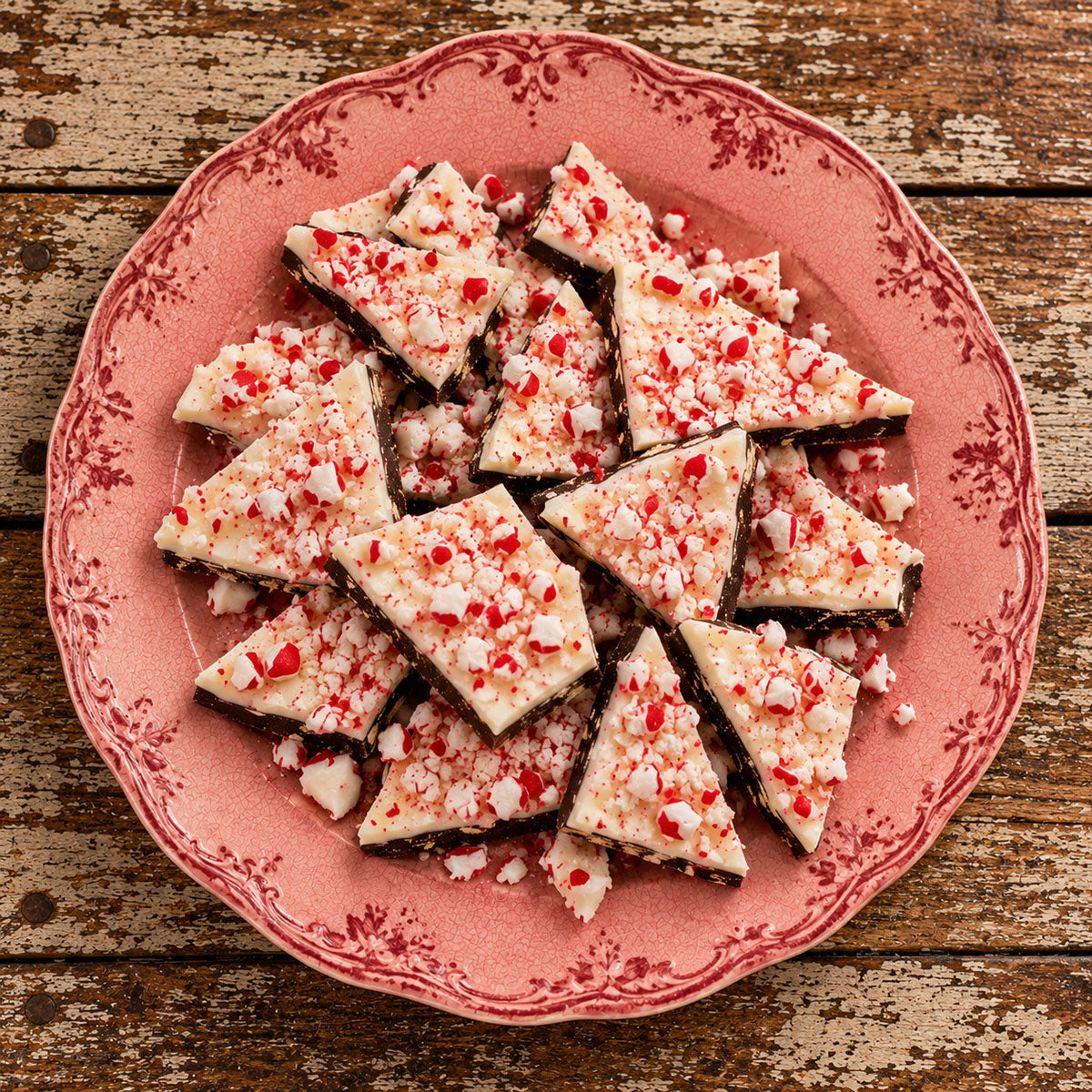 Peppermint Bark — Dark & White Chocolate | Mrs. Mekler's Mercantile
