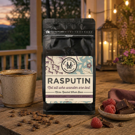 Rasputin Chocolate Raspberry Coffee — Dark, Mysterious & Irresistibly Bold