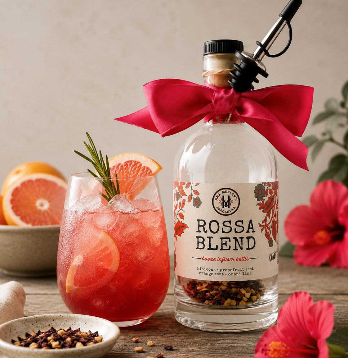 Rossa Blend Spirit Infuser Bottle