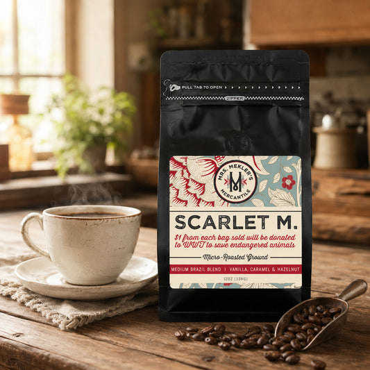 Scarlet M. Decaf Rainforest Crunch — Vanilla, Caramel & Hazelnut Blend