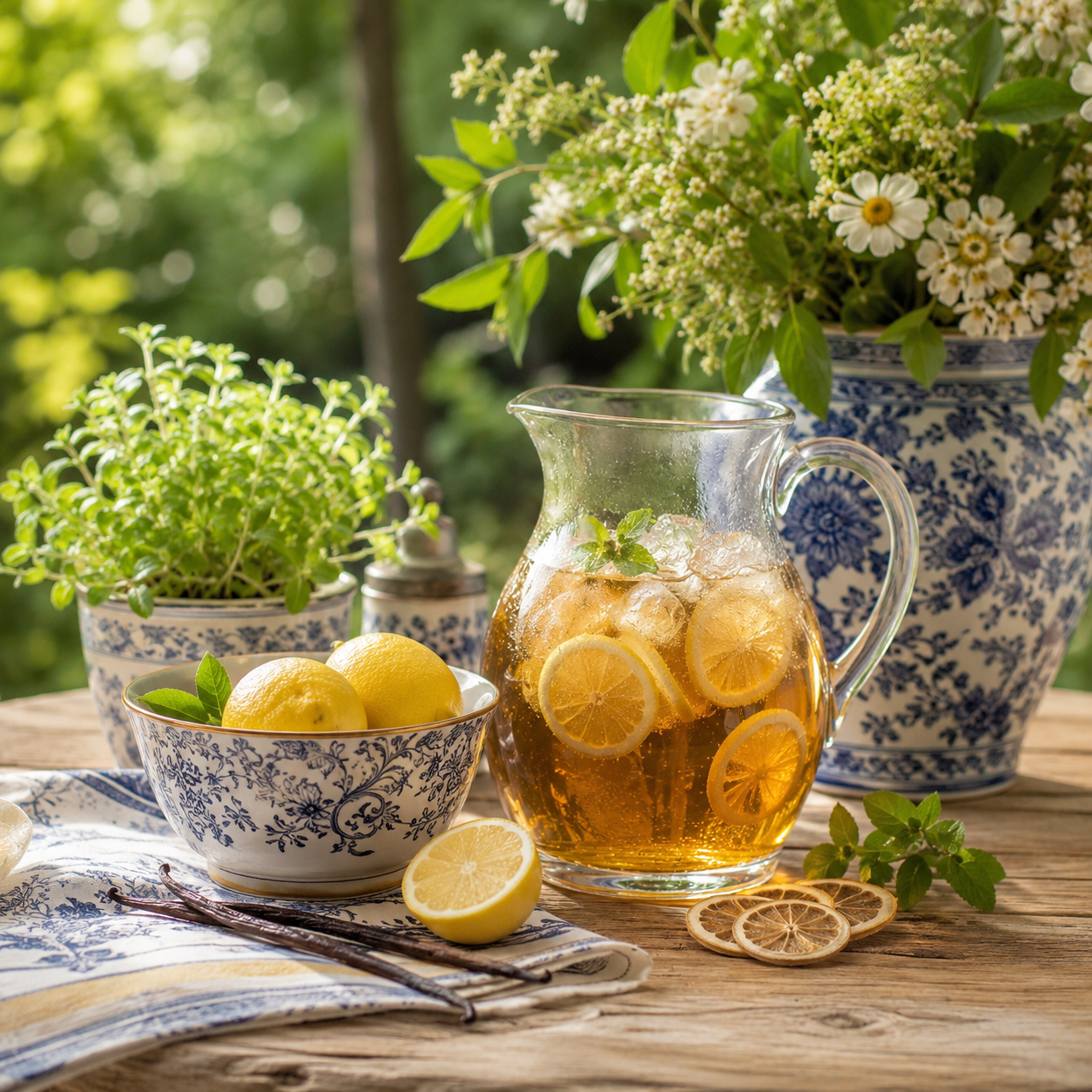 Truly Traditional Summer Sipper — Makes 1 Gallon of Fresh Iced Tea