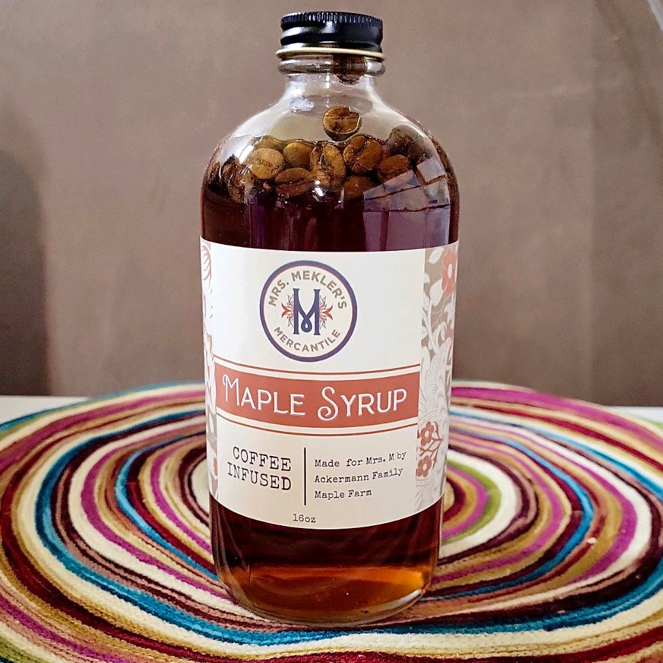 Coffee Infused Maple Syrup