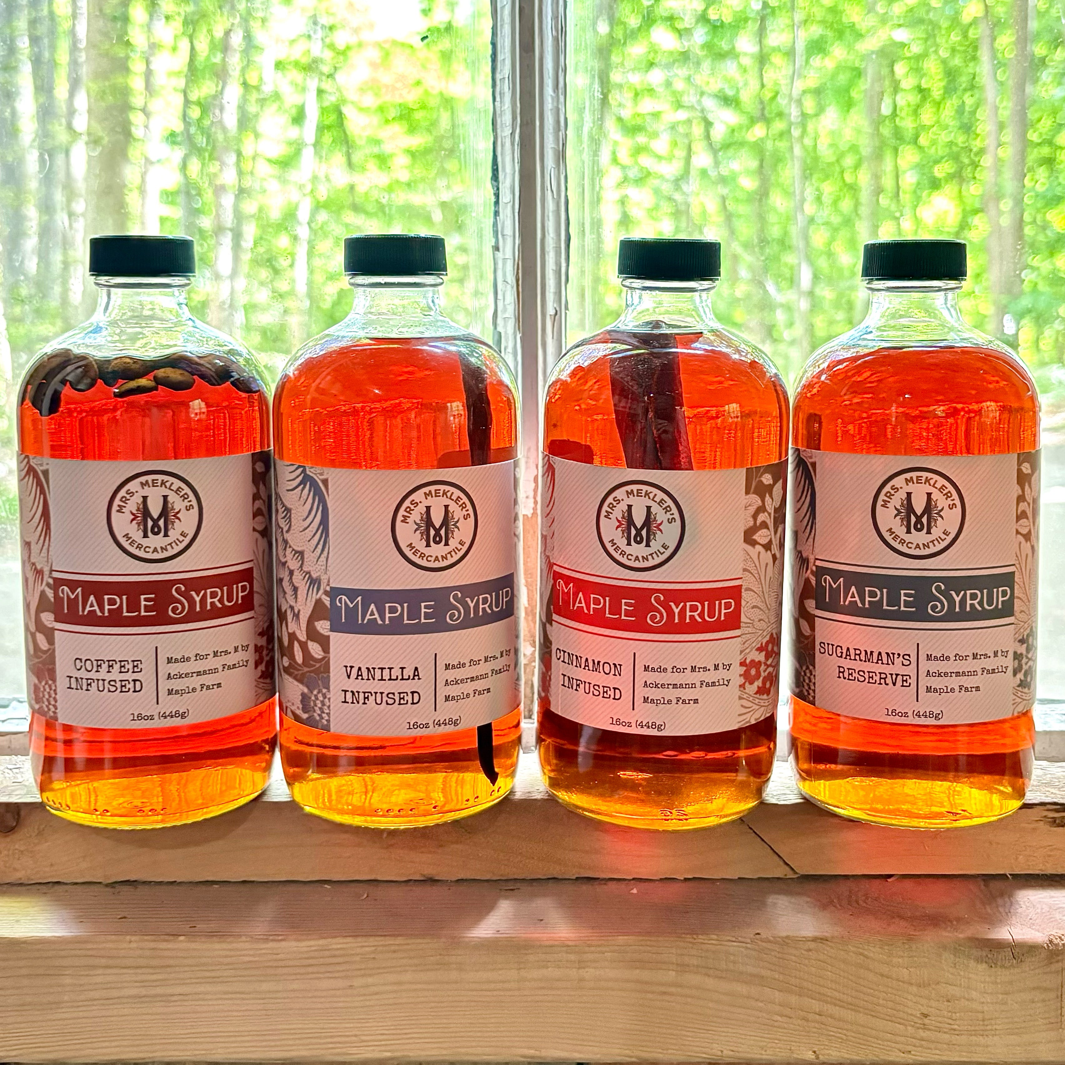 Vanilla Infused Maple Syrup