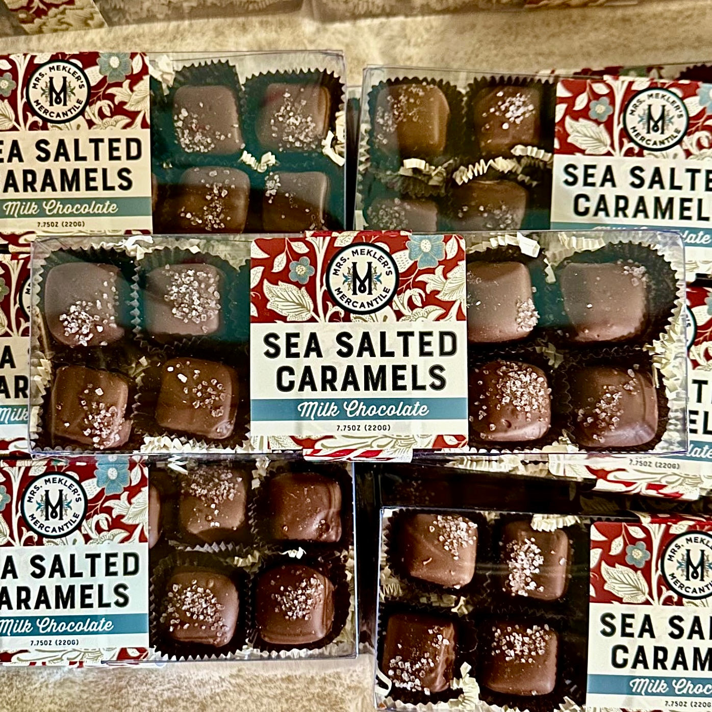 Milk Chocolate Sea Salted Caramels