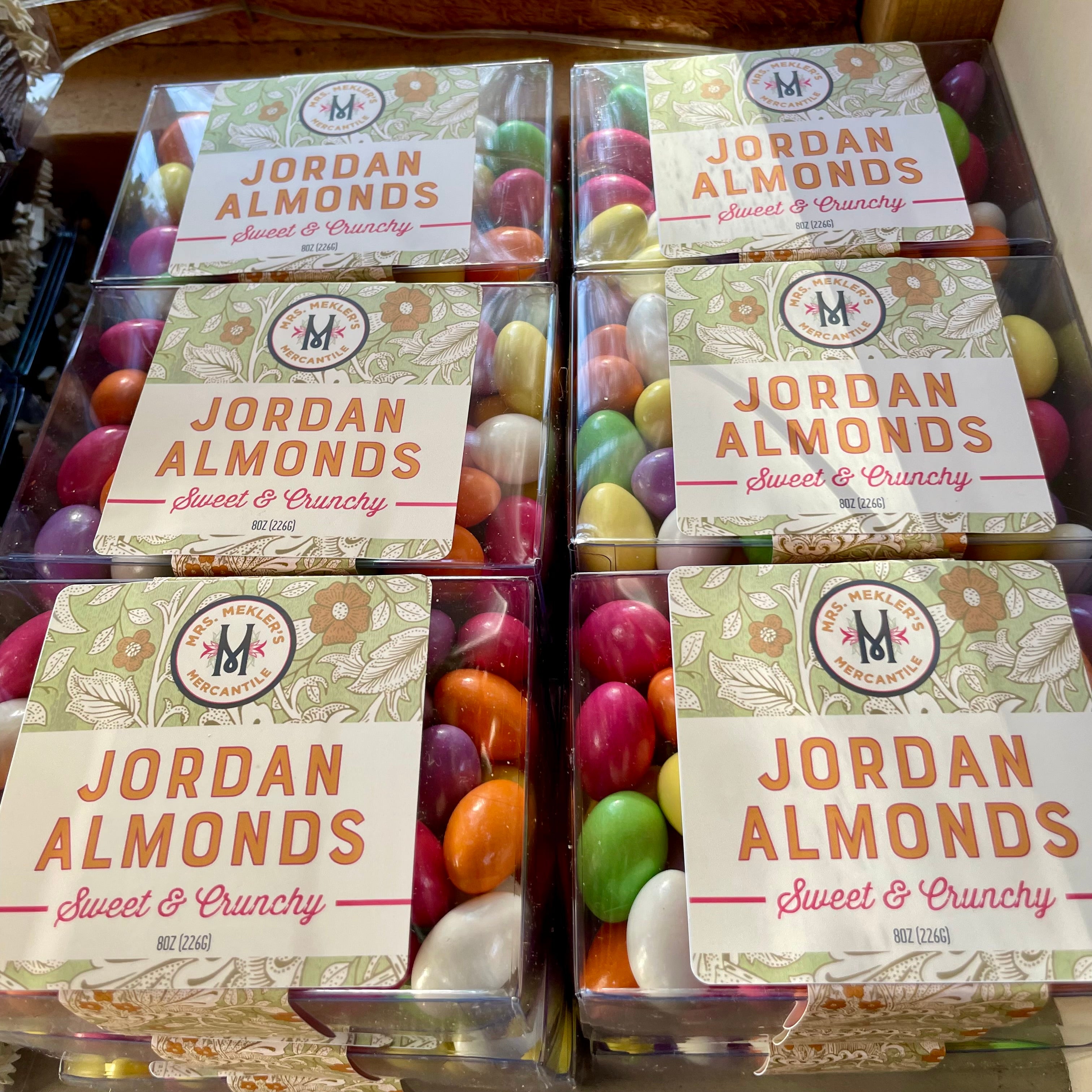 Pastel Jordan Almonds