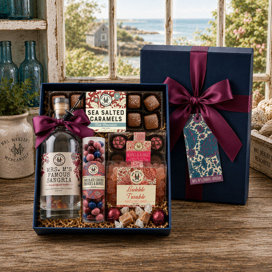 Mrs. M's Famous Sangria Infuser & Confection Gift Box