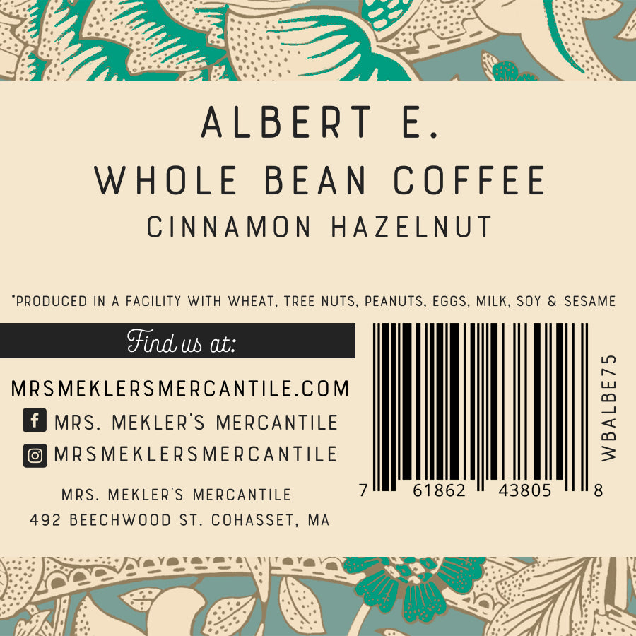 Albert E. Cinnamon Hazelnut Coffee