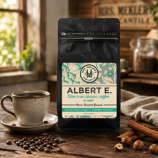 Albert E. Cinnamon Hazelnut Coffee — Warm, Cozy & Brilliantly Smooth