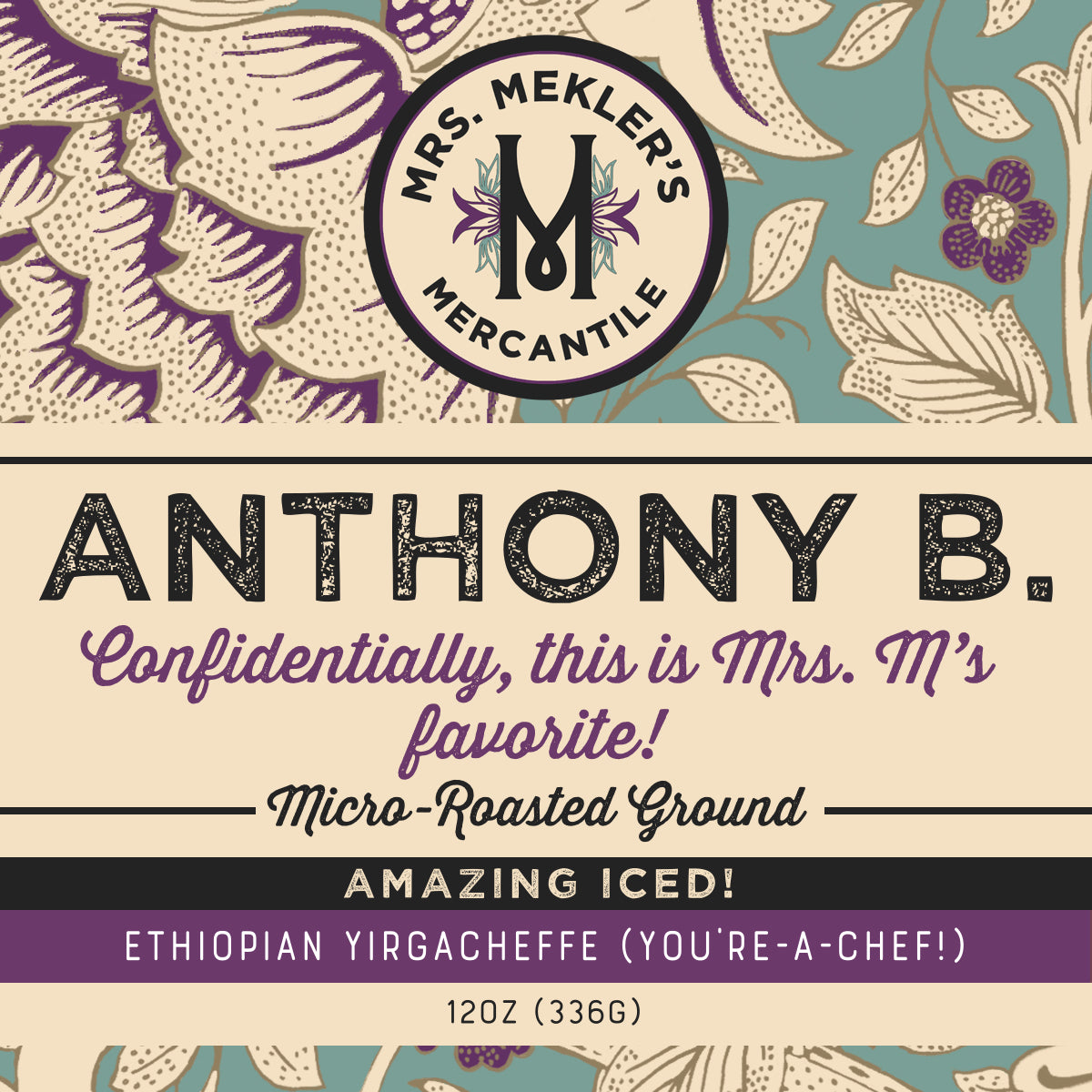 Anthony B. Ethiopian Yirracheffe Coffee