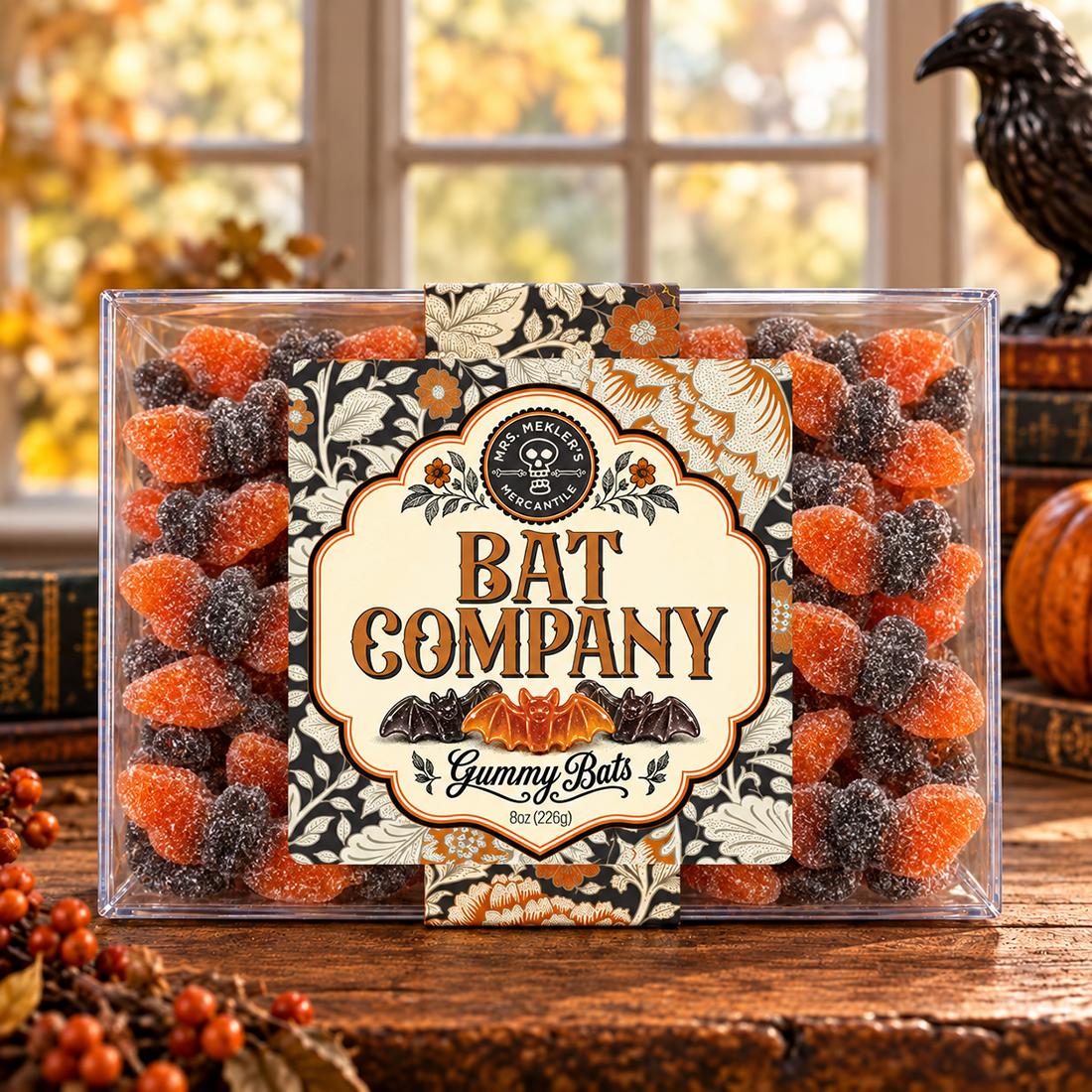 Bat Company Sour Gummy Bat Candy