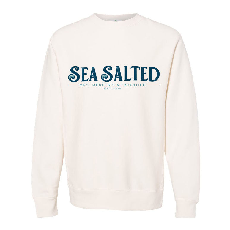 Bone Crewneck - Sea Salted