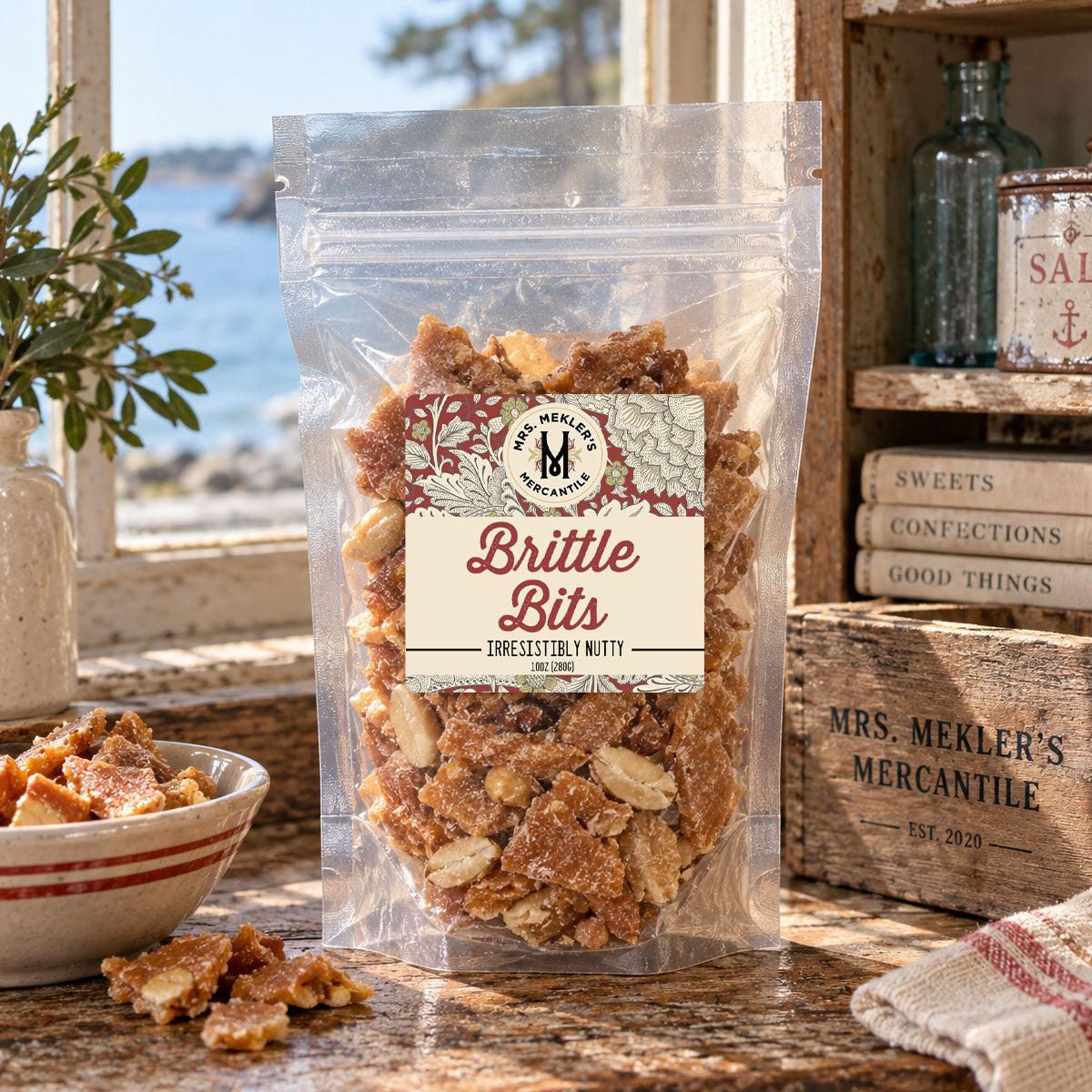 Peanut Brittle — Handcrafted Gourmet Candy | Mrs. Mekler's Mercantile