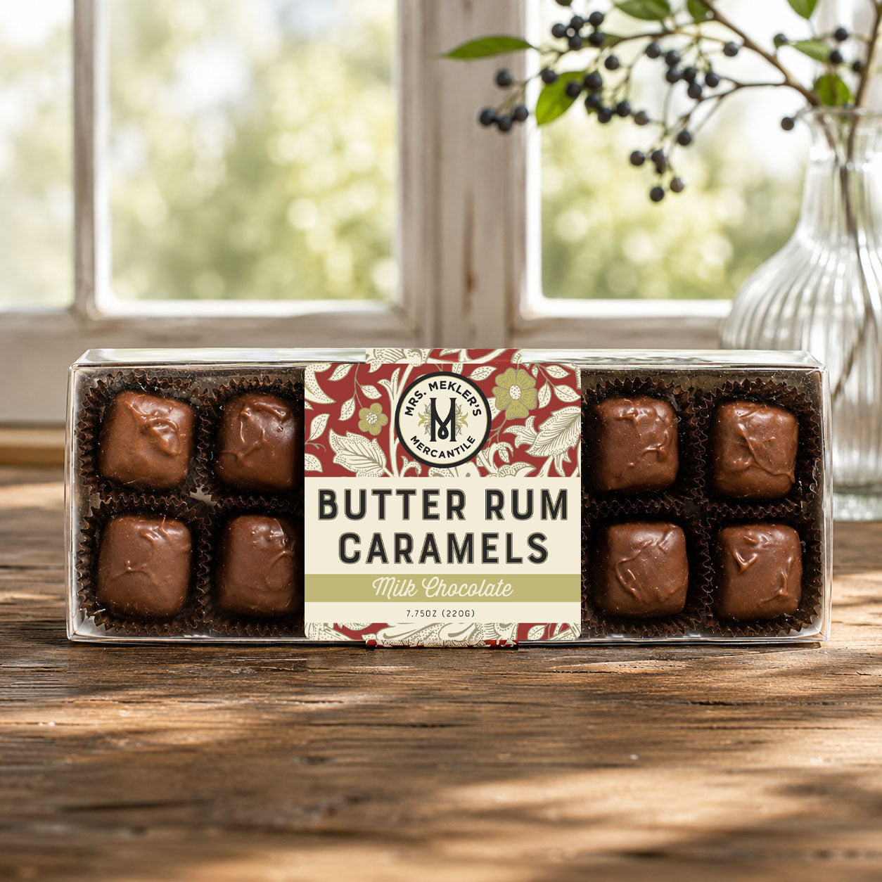 Milk Chocolate Butter Rum Caramels