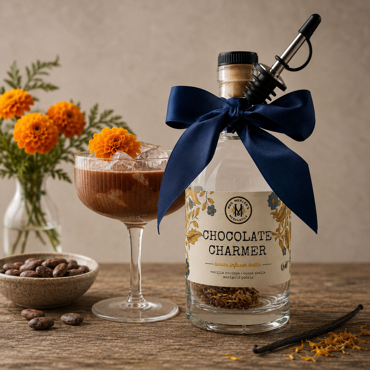 Chocolate Charmer Spirit Infuser Bottle