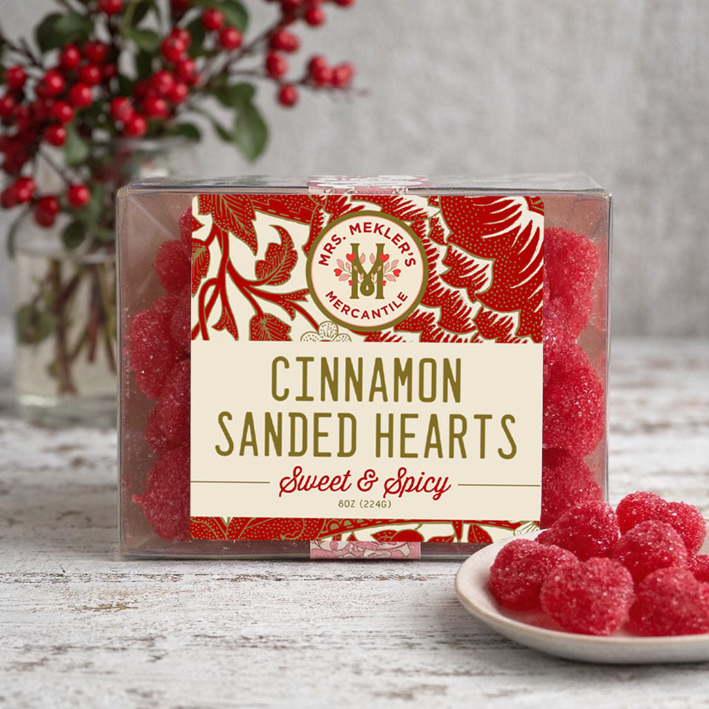 Cinnamon Sanded Hearts