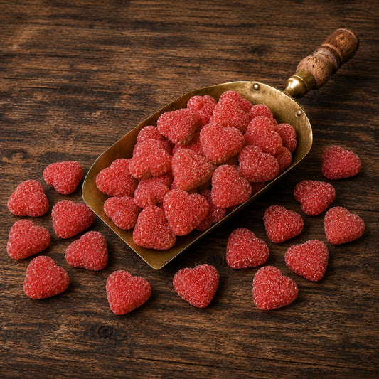 Cinnamon Sanded Heart Gummies