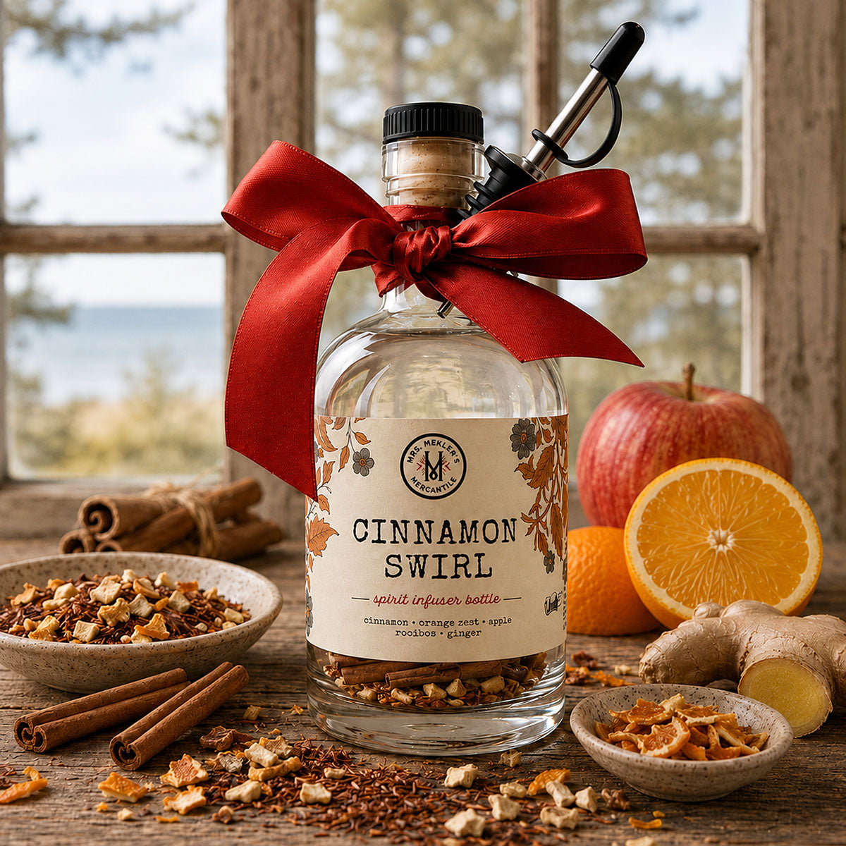 Cinnamon Swirl Spirit Infuser Bottle