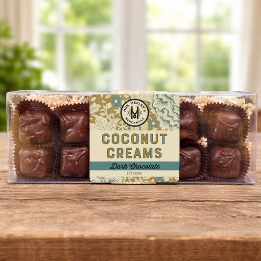 Dark Chocolate Coconut Creams