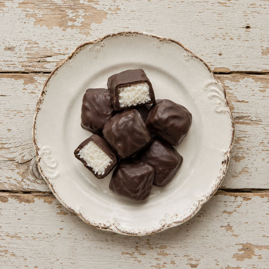 Dark Chocolate Coconut Creams