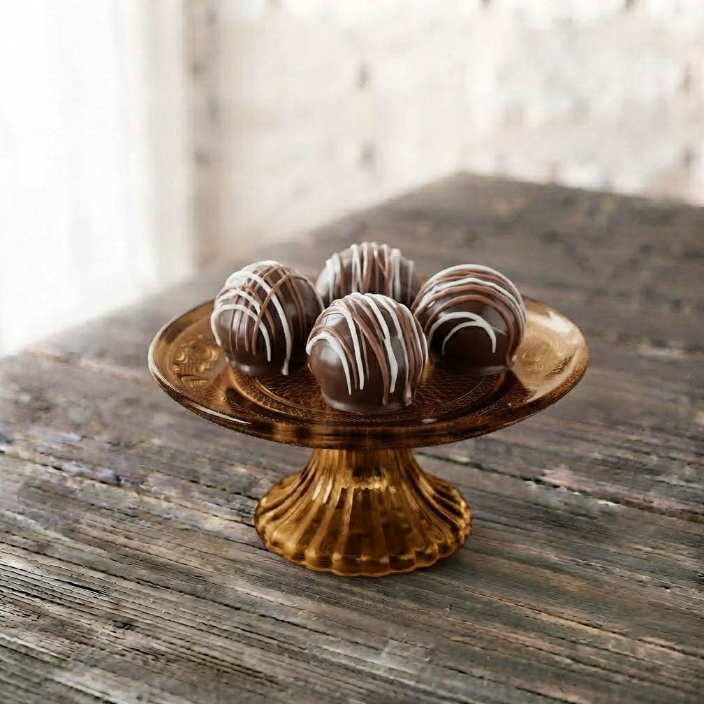 Maple Dark Chocolate Truffles