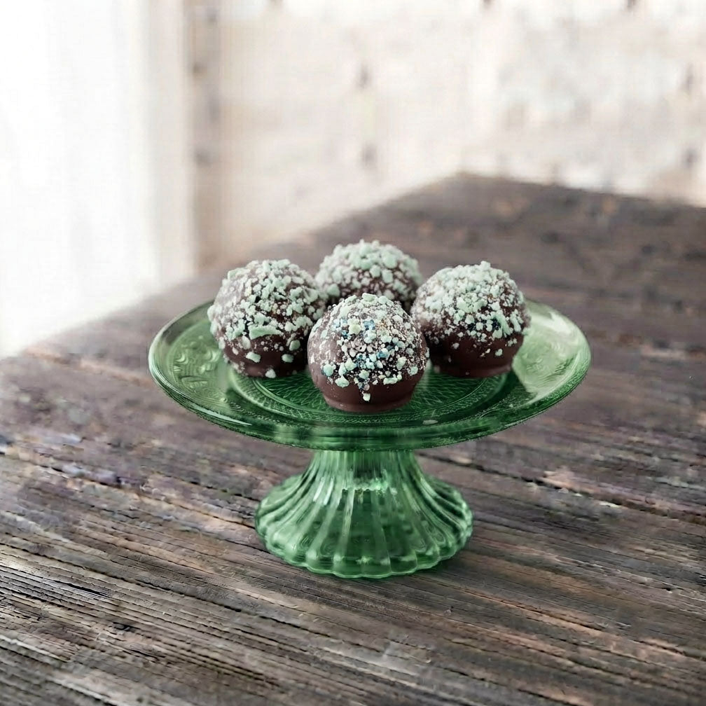 Mint Dark Chocolate Truffles