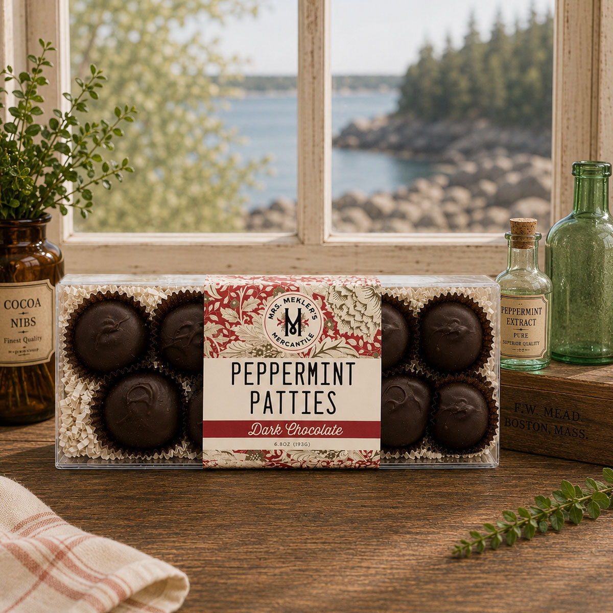 Dark Chocolate Peppermint Patties