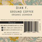 Dian F. Organic Ugandan Coffee