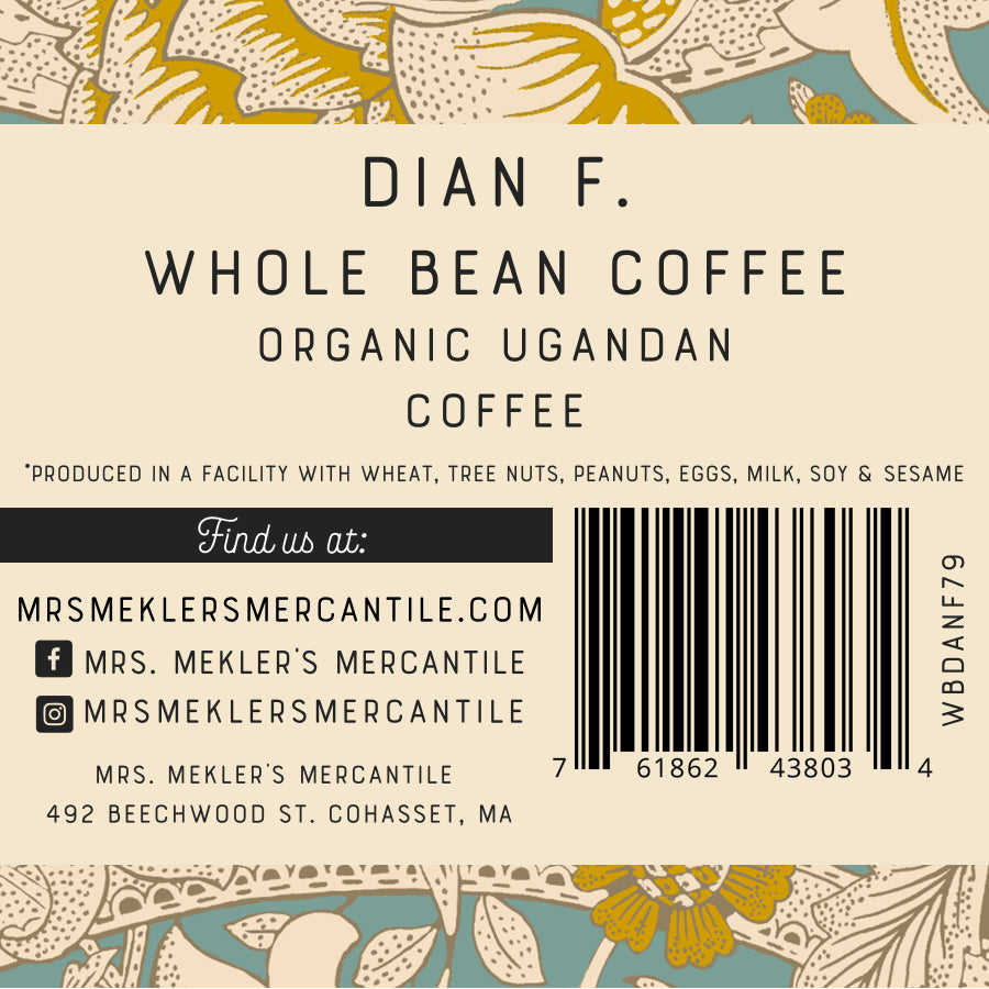 Dian F. Organic Ugandan Coffee