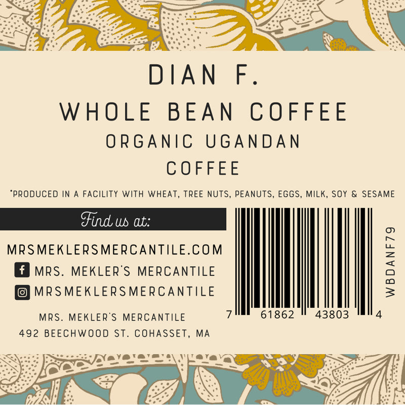 Dian F. Organic Ugandan Coffee
