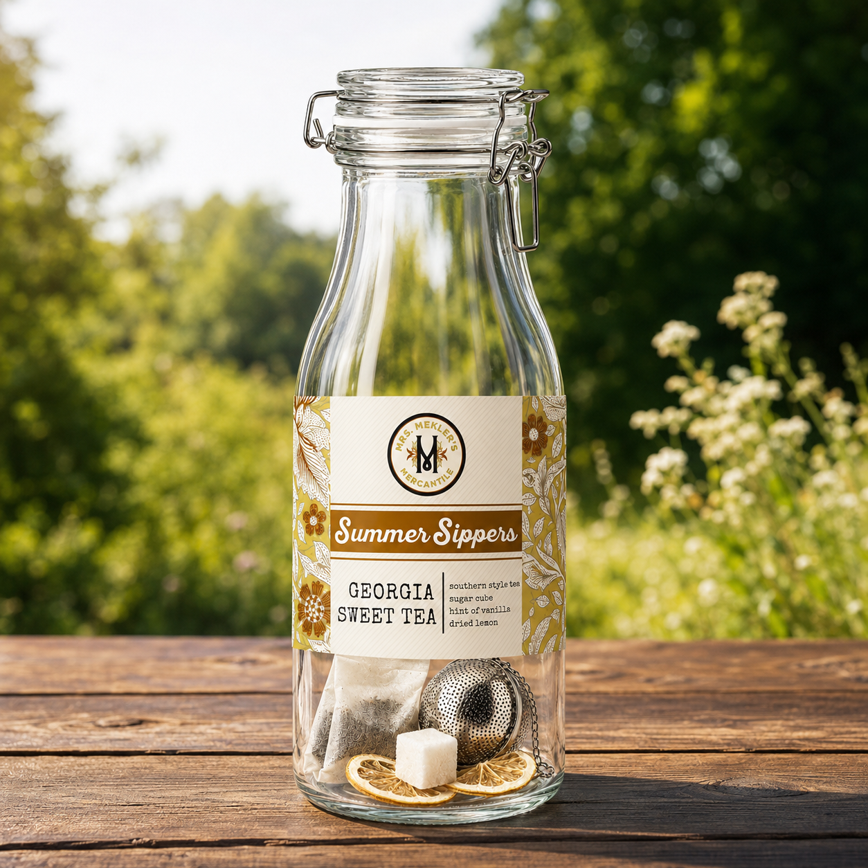 Georgia Sweet Tea Summer Sipper — Makes 1 Gallon of Fresh Iced Tea