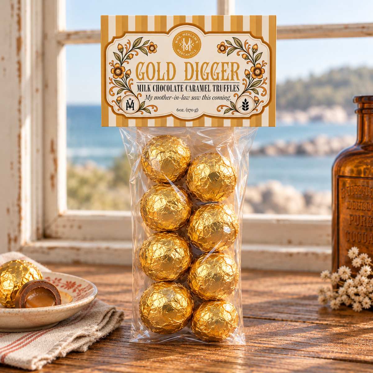 Foil-Wrapped Truffles | 10-Piece Bag