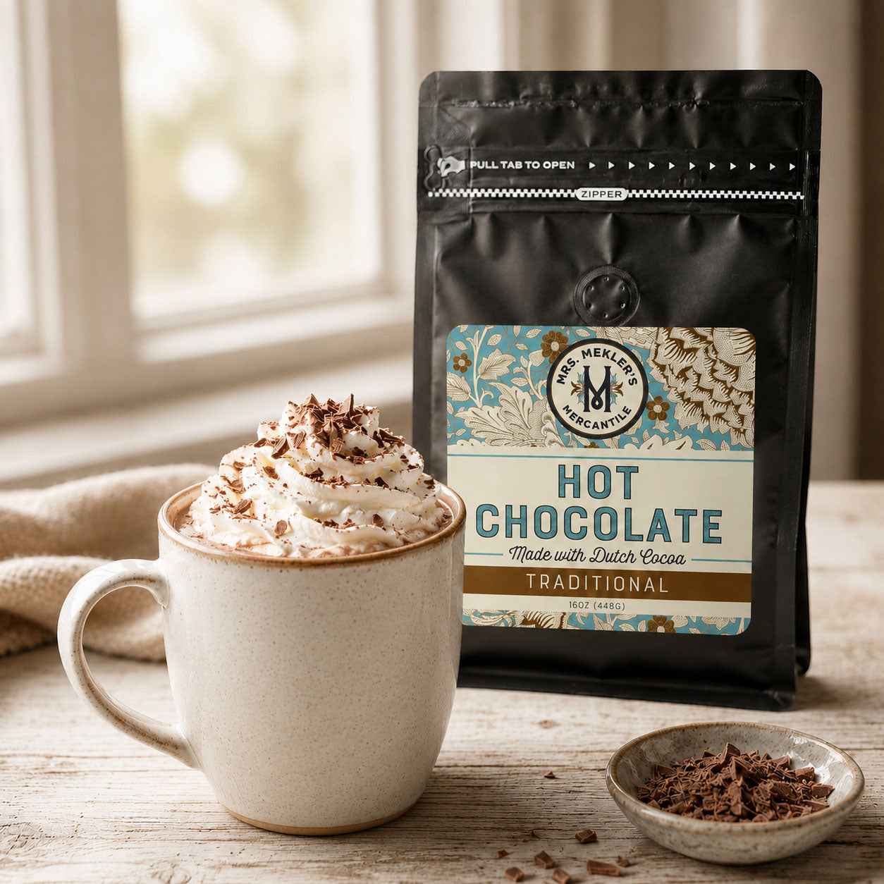 Traditional Hot Chocolate — Rich, Velvety & Made with Dutch Chocolate